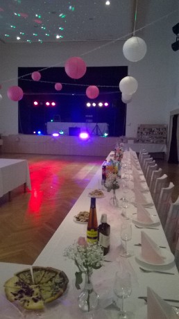 sál na svatbu dj
