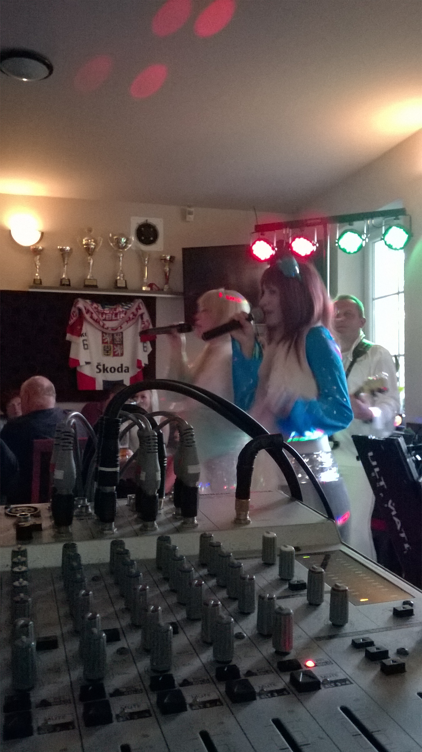 dj a Abba oslava narozenin